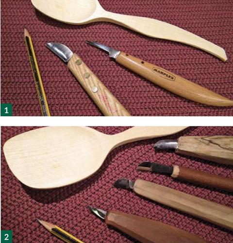 A spoon handle - Chip carving - Picture_2