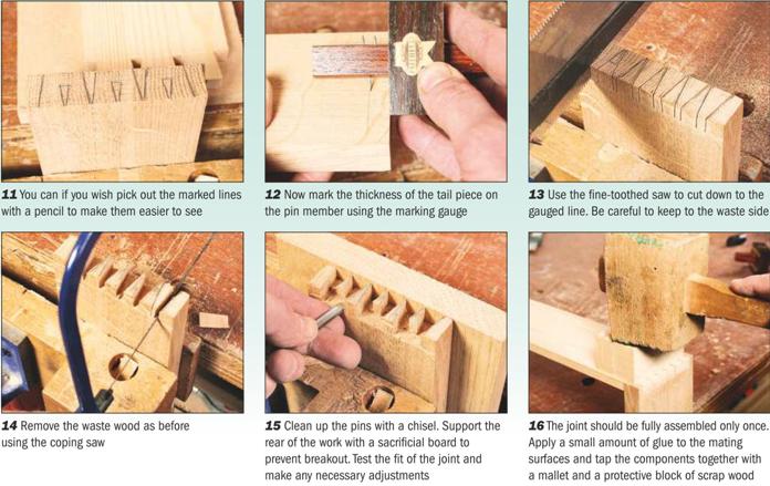 The houndstooth dovetail Instructions for making 11-16